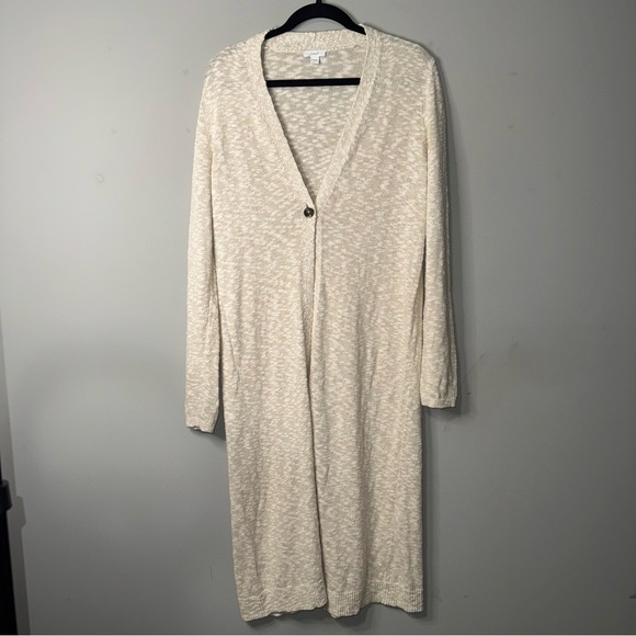 Pure Jill Sweaters - Pure Jill Cream Knit Cardigan